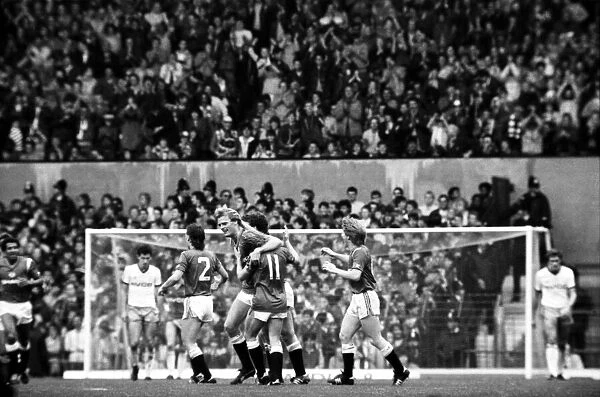 Manchester United 5 v. West Ham 1. October 1984 MF18-02-072