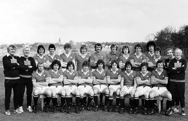 Manchester United FC. August 1976