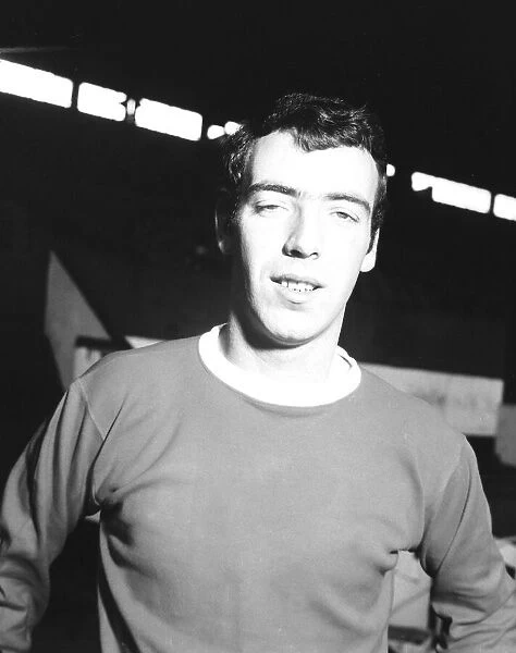 Manchester United football player David Sadler at Old Trafford Circa 1971