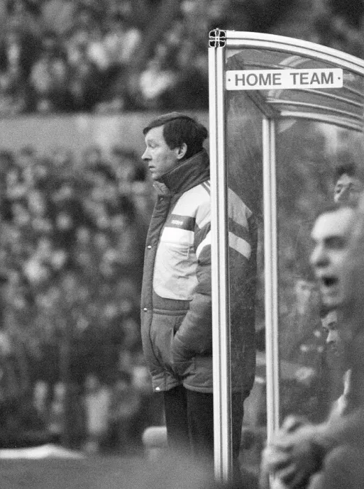 Framed Print : Manchester United manager Alex Ferguson looks glum faced as his side crash out of the FA