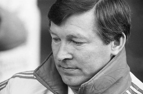 Manchester United manager Alex Ferguson pictured during his side