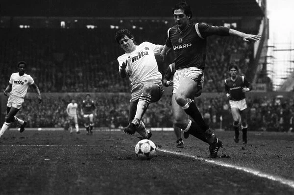 Manchester United v. Aston Villa. March 1985 MF20-12-062 The final score was a