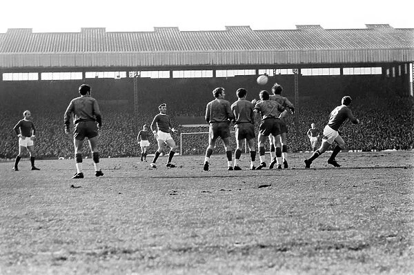 Manchester United v. Crystal Palace. February 1970 70-1630-007