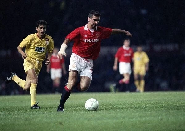 Manchester United v Galatasary1993  /  4 European Champions League Eric cantona *STRICTLY