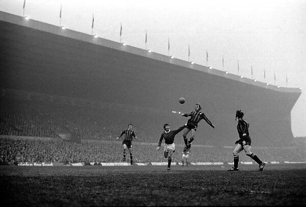Manchester United v. Middlesbrough. F. A. Cup 3rd round. January 1971 71-00067-011