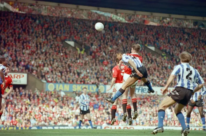 Framed Print : Manchester United v Sheffield Wednesday at Old Trafford