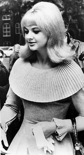 Mandy Rice-Davies Former Model involved in a Sex Scandal with MP John Profumo