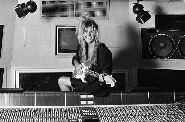 Mandy Smith has just made a record. The disc and the title is being kept secret