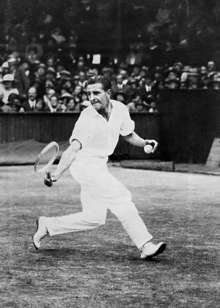 Manuel Alonso Areizaga. In 1921, at his first appearance at the Wimbledon