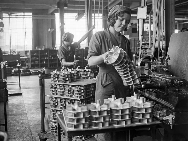 Manufacturing components for vacuum cleaners at the Hoover factory