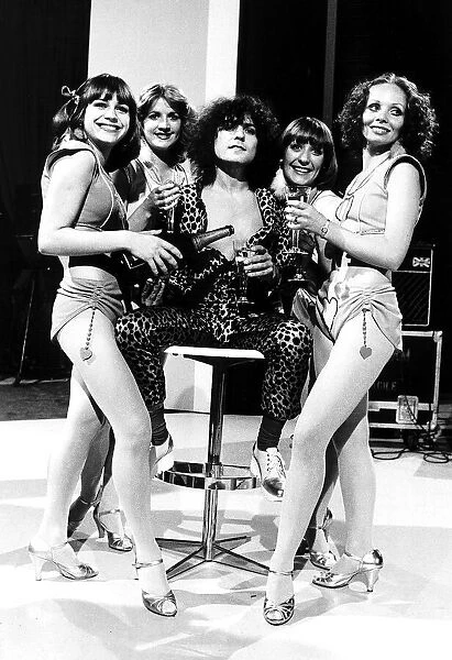 Marc Bolan Pop Singer with The Heart Throb Girls DBase MSI