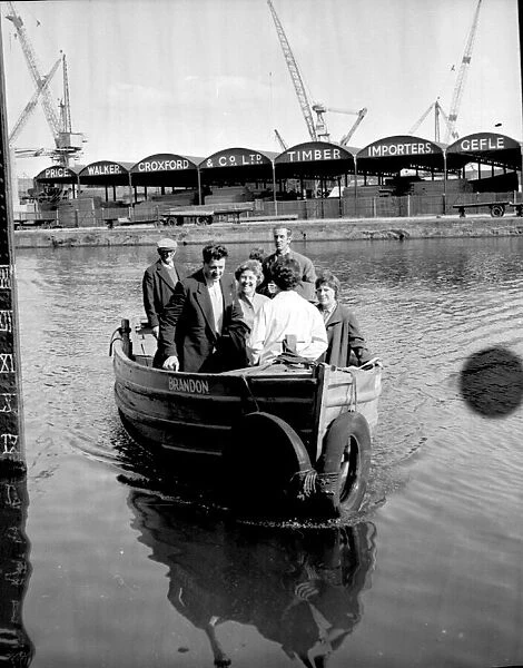 Mardyke Ferry Hotwells Rd to the Albion Dock, Bristol June 1962