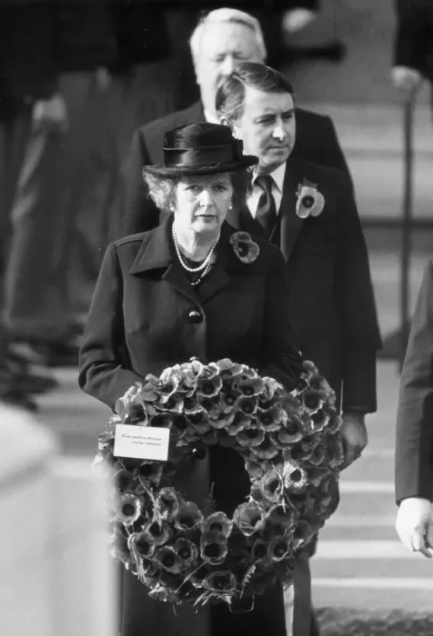 Framed Print : MARGARET THATCHER, DAVID STEEL AND EDWARD HEATH ATTEND THE ANNUAL REMEMBRANCE DAY SERVICE Framed Print : MARGARET THATCHER, DAVID STEEL AND EDWARD HEATH ATTEND THE ANNUAL REMEMBRANCE DAY SERVICE
