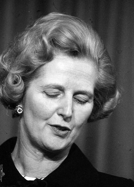 Margaret Thatcher February 1975, winning Conservative Leadership Election