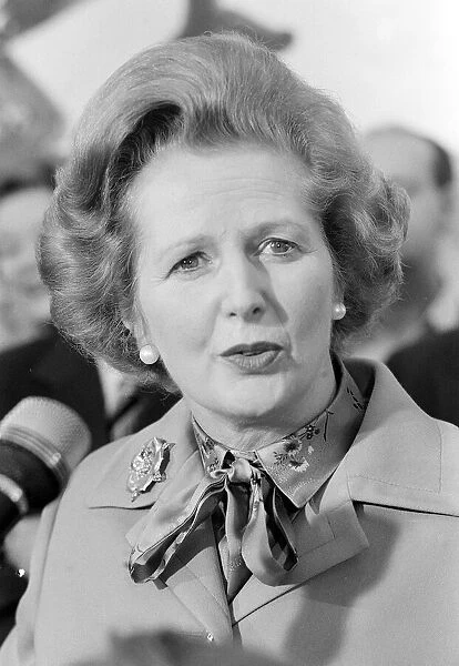 Margaret Thatcher July 1980 visits Toynbee Hall in the East End