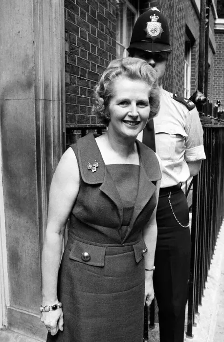 Framed Print : Margaret Thatcher June 1970 arriving at Downing Street for the first time as minister of