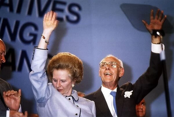 Margaret Thatcher sweating undated picture of Margaret Thatcher former Prime