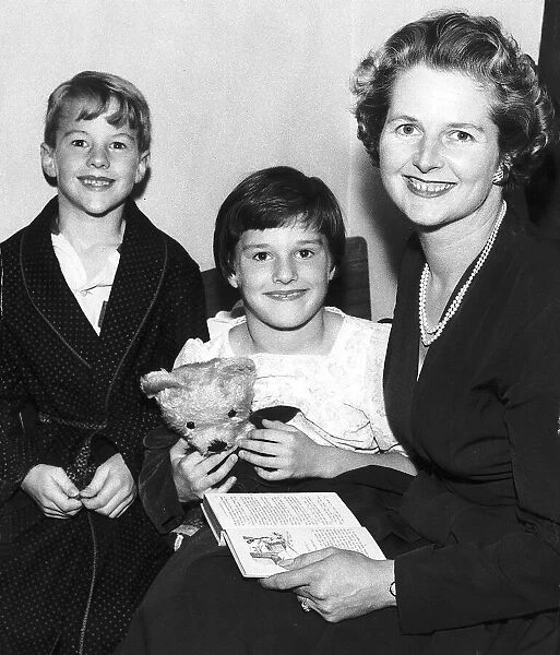 Margaret Thatcher Tory MP for Finchley October 1961. Pictured at her