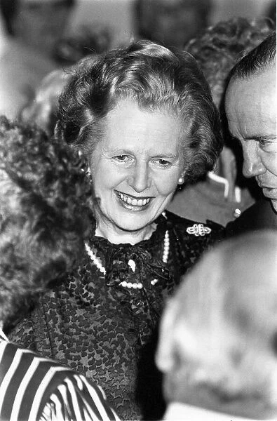 Margaret Thatcher visits Seaton Deleval Hall