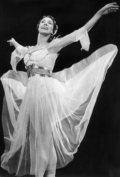 Margot Fonteyn dancing during gala performance at Theatre Royal - November 1959