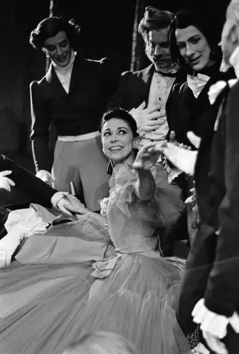 Framed Print : Margot Fonteyn during the press call for the Royal Ballets latest production Marguerite