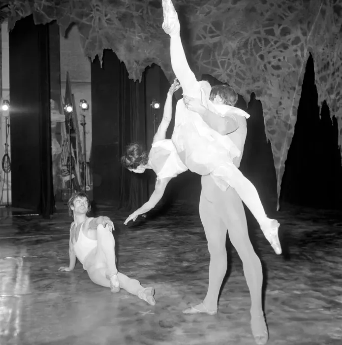 Framed Print : Margot and Rudolf in Pelleas et Melisande'. A photocall was held for the new Framed Print : Margot and Rudolf in Pelleas et Melisande'. A photocall was held for the new