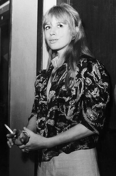 Marianne Faithfull pop singer actress 1967