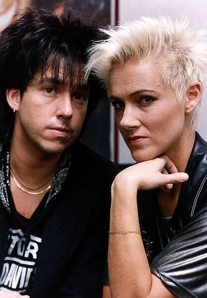 Marie Fredriksson (vocals) and Per Gessle, the two band members from the Swedish pop group