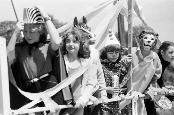 Framed Print : Maritime Carnival, Reading, Berkshire, England, June 1980 Framed Print : Maritime Carnival, Reading, Berkshire, England, June 1980