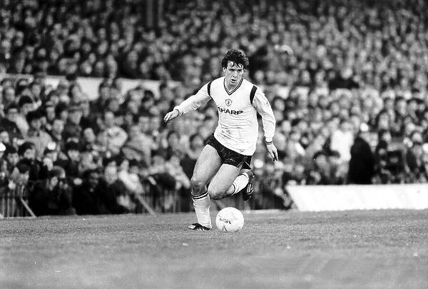 Mark Hughes in action for Manchester United. Circa 1990
