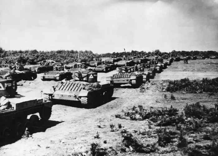 Framed Print : Mark III Valentine tanks on exercise in East Anglia. 13th September 1941 Framed Print : Mark III Valentine tanks on exercise in East Anglia. 13th September 1941