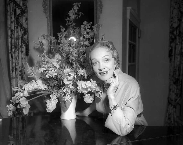 Marlene Dietrich - May 1955 - actress
