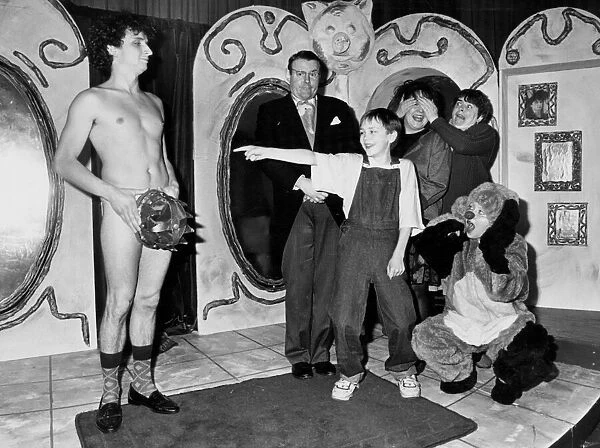 Martin Hales (boy) spots that the Emperor is not wearing any clothes