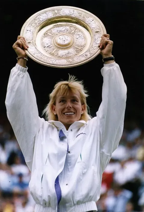 Framed Print : Martina Navratilova wins 9th time in Singles Title Championships at Wimbledon Framed Print : Martina Navratilova wins 9th time in Singles Title Championships at Wimbledon