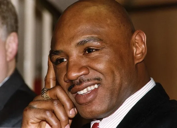 Framed Print : Marvin Hagler Boxing