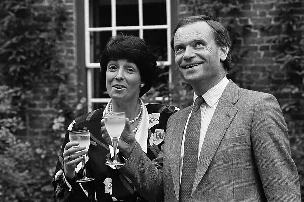 Mary and Jeffrey Archer celebrate the award of a record £500, 000 libel damages