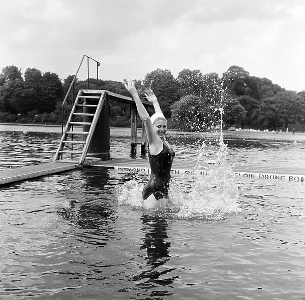 Mary Margaret Revell, who is going to swim the chanel, sponsored by the Daily Mirror