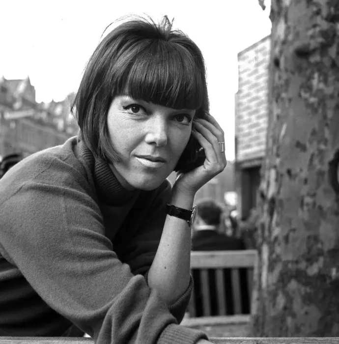 Framed Print : Mary Quant, fashion designer and expert, pictured in London