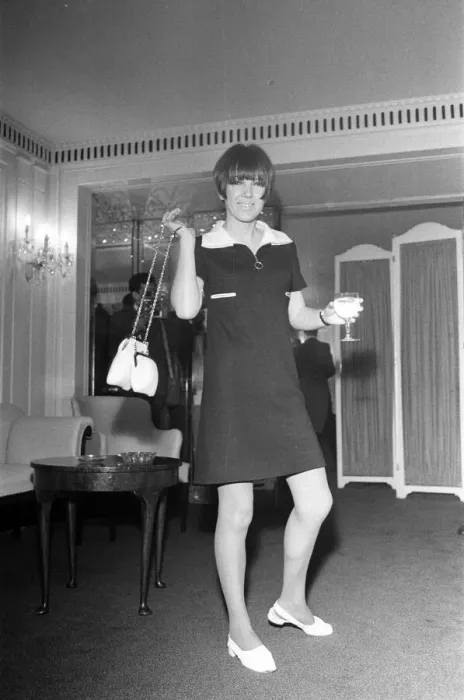 Framed Print : Mary Quant. Picture shows Mary Quant at a Literary Luncheon held for her Framed Print : Mary Quant. Picture shows Mary Quant at a Literary Luncheon held for her