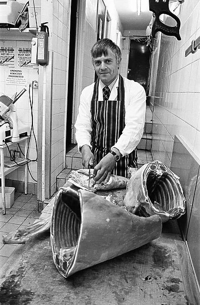 Master Butcher from Guisborough, Circa 1975