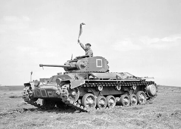 Matilda Tank being used for training exercise. W379F