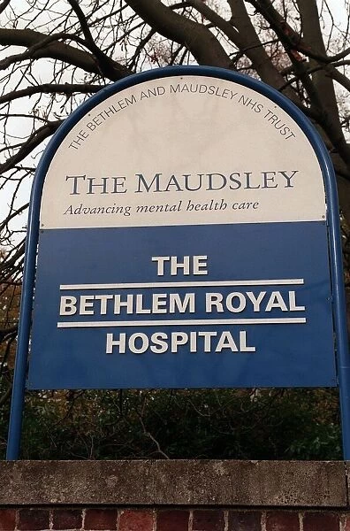 The Maudsley Hospital in South London, November 1998. The Bethlem Royal Hospital