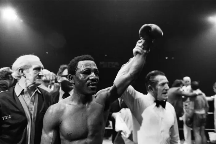 Framed Print : Maurice Hope v Carlos Herrera WBC World Super Welterweight Title Framed Print : Maurice Hope v Carlos Herrera WBC World Super Welterweight Title