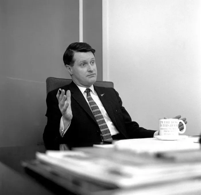 Framed Print : May 1964 The owner of the Cavern Club, Mr Ray McFall in his office in Matthew Street Framed Print : May 1964 The owner of the Cavern Club, Mr Ray McFall in his office in Matthew Street