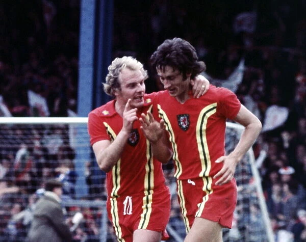 May 1976 Wales v Yugoslavia Football European Nation Cup Quater Final 2nd Leg