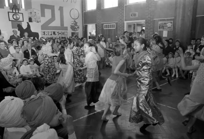Framed Print : May Day celebrations took on an international flavour at the Earlsdon Methodist Church