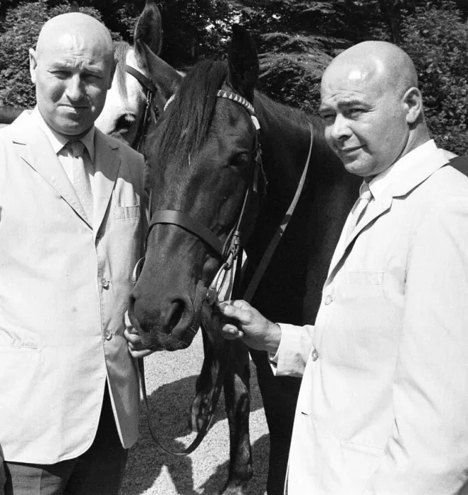 Framed Print : Bill Maynard (left) who plays a villian in the film One More Time