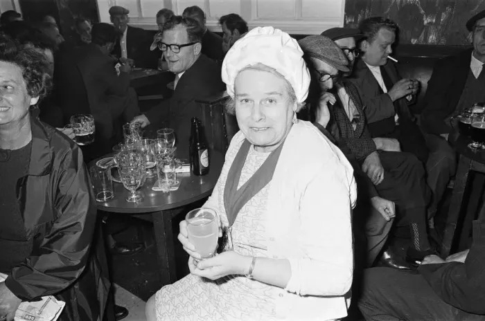 Framed Print : Mayor of West Bromwich, Lilian Peckover enjoys a drink after completing her West Bromwich Framed Print : Mayor of West Bromwich, Lilian Peckover enjoys a drink after completing her West Bromwich