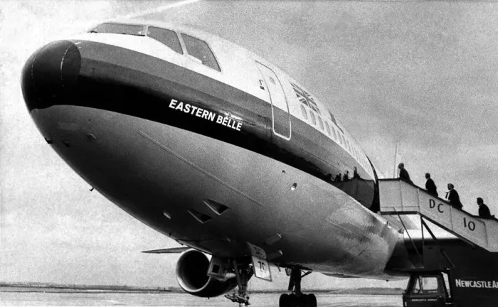 Framed Print : A McDonnell Douglas DC-10 airliner named Eastern Belle of Sir Freddy Laker Framed Print : A McDonnell Douglas DC-10 airliner named Eastern Belle of Sir Freddy Laker