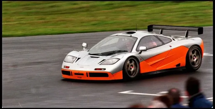 Framed Print : McLAREN F1 RACING CAR AT KNOCKHILL AUGUST 1998 ON BTCC DAY FOR ROAD RECORD Framed Print : McLAREN F1 RACING CAR AT KNOCKHILL AUGUST 1998 ON BTCC DAY FOR ROAD RECORD